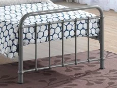 Time Living Miami 3ft Single Pebble Metal Bed Frame