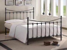 Time Living Time Living Florida 3ft Single Black Metal Bed Frame