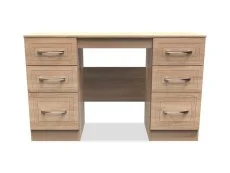 Welcome Dorset Double Pedestal Dressing Table (Assembled)