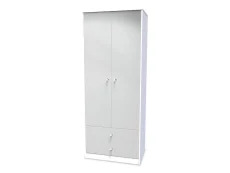 Welcome Welcome Padstow 2 Door 2 Drawer Tall Double Wardrobe (Assembled)