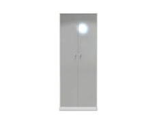 Welcome Padstow 2 Door Tall Double Wardrobe (Assembled)