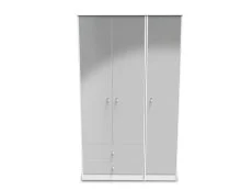 Welcome Welcome Padstow 3 Door 2 Drawer Tall Triple Wardrobe (Assembled)