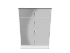 Welcome Welcome Padstow 4 Drawer Deep Chest of Drawers (Assembled)