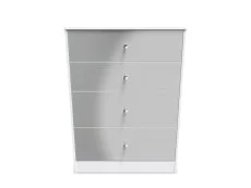 Welcome Welcome Padstow 4 Drawer Deep Chest of Drawers (Assembled)