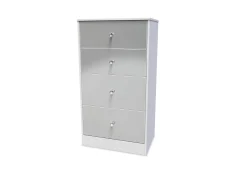 Welcome Welcome Padstow 4 Drawer Midi Chest of Drawers (Assembled)
