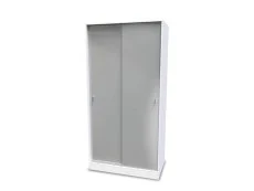 Welcome Welcome Padstow Sliding Door Double Wardrobe (Part Assembled)