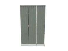 Welcome Las Vegas 3 Door Tall Triple Wardrobe (Assembled)