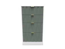 Welcome Welcome Las Vegas 4 Drawer Midi Chest of Drawers (Assembled)