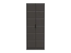Welcome Welcome New York 2 Door Tall Double Hanging Wardrobe (Assembled)