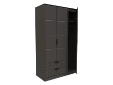 Welcome Welcome New York 3 Door 2 Drawer Tall Triple Wardrobe (Assembled)