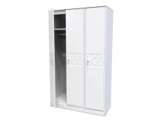 Welcome Welcome San Jose 3 Door Tall Triple Wardrobe (Assembled)