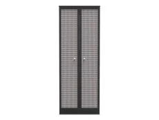 Welcome Rattan Look 2 Door Double Wardrobe (Assembled)