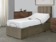 Flexisleep Flexisleep Memory Extra Firm Electric Adjustable 3ft6 Large Single Bed