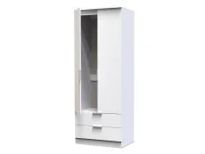 Welcome Welcome Plymouth 2 Door 2 Drawer Tall Double Wardrobe (Assembled)