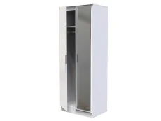 Welcome Welcome Plymouth 2 Door Mirrored Double Wardrobe (Assembled)