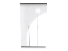 Welcome Welcome Plymouth 3 Door Tall Triple Wardrobe (Assembled)