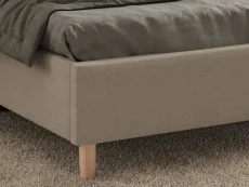 GFW GFW Florence Stone Boucle Ottoman Bed Frame
