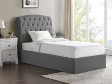 Limelight Limelight Flora Light Grey Fabric Bed Frame