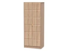 Welcome Welcome Cube 2 Door Tall Double Wardrobe (Assembled)