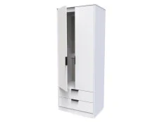 Welcome Welcome Diego 2 Door 2 Drawer Tall Double Wardrobe (Assembled)