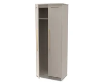 Welcome Welcome Haworth 2 Door Tall Double Wardrobe (Assembled)