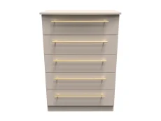 Welcome Welcome Haworth 5 Drawer Chest of Drawers (Assembled)