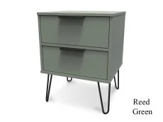 Welcome Welcome Hong Kong 2 Drawer Bedside Table (Assembled)