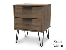 Welcome Welcome Hong Kong 2 Drawer Bedside  Table (Assembled)