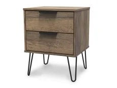 Welcome Welcome Hong Kong 2 Drawer Bedside Table (Assembled)