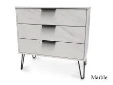 Welcome Welcome Hong Kong 3 Drawer Chest of Drawers (Assembled)