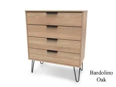 Welcome Welcome Hong Kong 4 Drawer Chest of Drawers (Assembled)