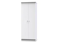 Welcome Welcome Lumiere 2 Door Tall Double Wardrobe (Assembled)