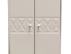 Welcome Welcome Pixel 2 Door 2 Drawer Tall Double Wardrobe (Assembled)