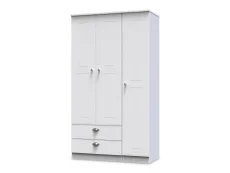 Welcome Victoria 3 Door 2 Drawer Tall Triple Wardrobe (Assembled)