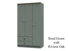 Welcome Welcome Victoria 3 Door 2 Drawer Triple Wardrobe (Assembled)