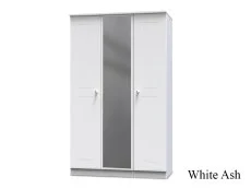 Welcome Welcome Victoria 3 Door Mirrored Triple Wardrobe (Assembled)