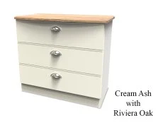 Welcome Welcome Victoria 3 Drawer Chest of Drawers (Assembled)