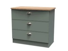 Welcome Welcome Victoria 3 Drawer Chest of Drawers (Assembled)