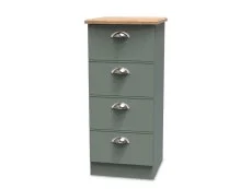 Welcome Welcome Victoria 4 Drawer Narrow Chest of Drawers (Assembled)