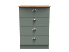 Welcome Welcome Victoria 4 Drawer Midi Chest of Drawers (Assembled)