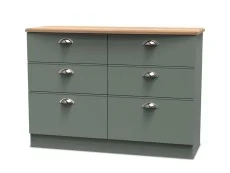 Welcome Welcome Victoria 6 Drawer Midi Chest of Drawers (Assembled)