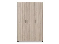 Seconique Seconique Oliver Light Oak 3 Door Triple Wardrobe