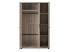 Seconique Seconique Oliver Light Oak 3 Door Triple Wardrobe