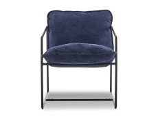 Seconique Seconique Tivoli Blue Fabric Accent Chair