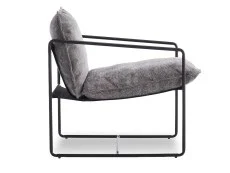 Seconique Seconique Tivoli Grey Fabric Accent Chair