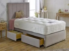 Dura Dura Royal Crown Natural Pocket 2000 2ft6 Small Single Divan Bed