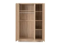 Seconique Malvern Sonoma Oak 3 Door Triple Wardrobe