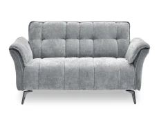 Seconique Seconique Amalfi Grey Fabric 2 Seater Sofa