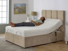Flexisleep Flexisleep Memory Ortho Electric Adjustable 6ft Super King Size Bed (2 x 3ft)