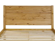Seconique Seconique Barton 5ft King Size Waxed Pine Wooden Bed Frame